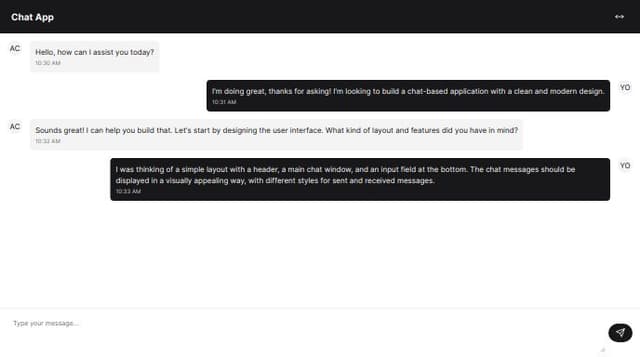 Thumbnail for prompt: a chatbase similar application
