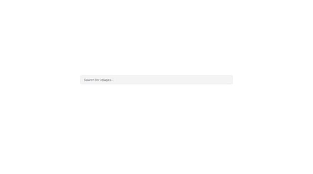 Thumbnail for prompt: An image search app.