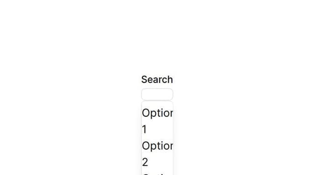 Thumbnail for prompt: Create autocomplete input in shadcn ui