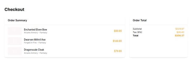 Thumbnail for prompt: make sure the continue to button says stripe not paypal and that button should align to the bottom of that frame