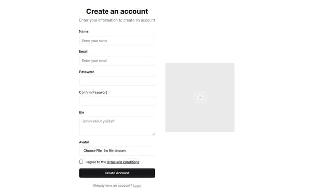 Thumbnail for prompt: add more fields and  a image on the side
