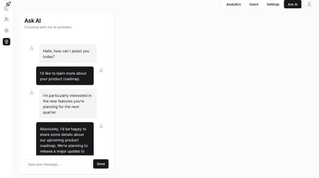 Thumbnail for prompt: create another design based on this bigger chat option and different icon