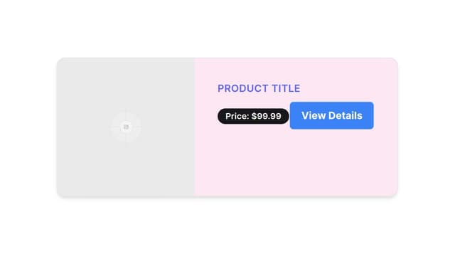 Thumbnail for prompt: make light ping background and bold blue buttons
