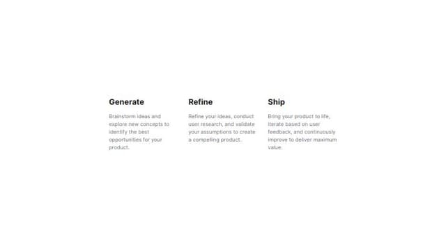 Thumbnail for prompt: Generate. Refine. Ship.