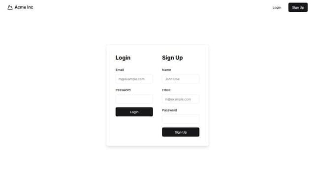 Thumbnail for prompt: create a login page with singup