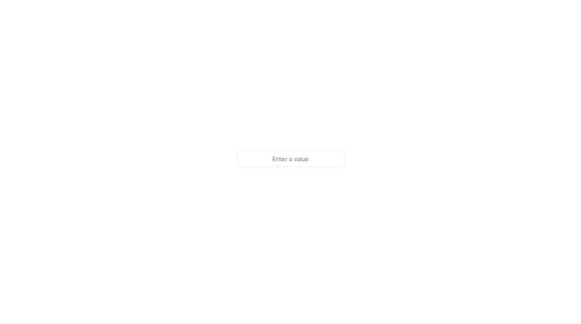 Thumbnail for prompt: input and display input value in center of screen