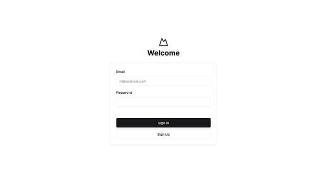 Thumbnail for prompt: example mobile login logup