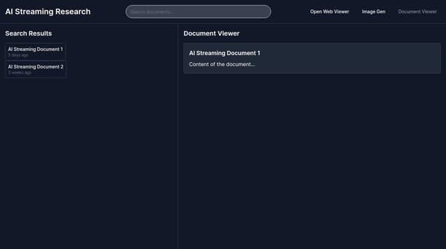 Thumbnail for prompt: add a link for document viewer but make it greyed out if you're selecting or currently in the document viewer, and make it dynamic for any menu item