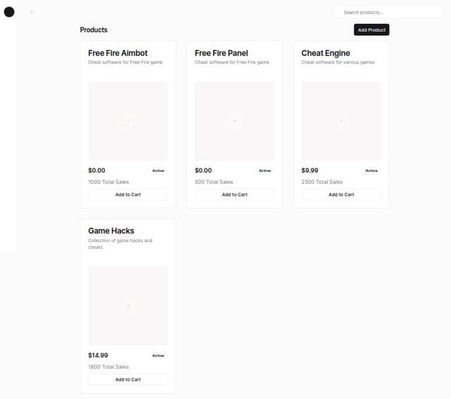 Thumbnail for prompt: page to sell this products