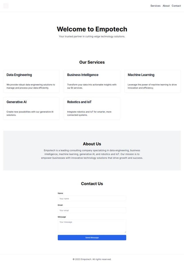 Thumbnail for prompt: Use typescript