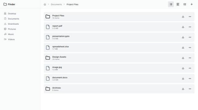 Thumbnail for prompt: Please create add folder button