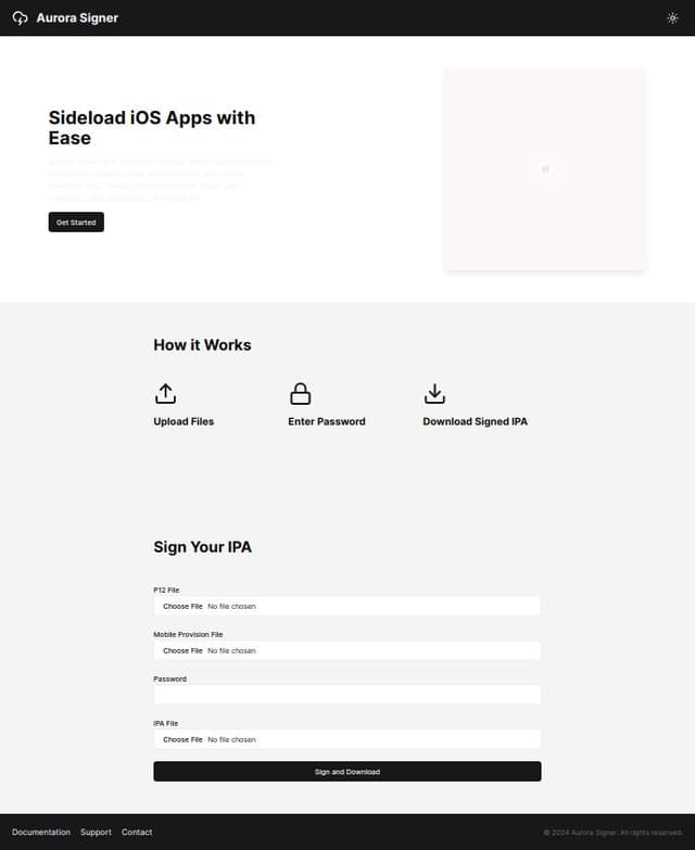 Thumbnail for prompt: make the dark mode default and fix the dark mode and make the website darker while light mode lighter