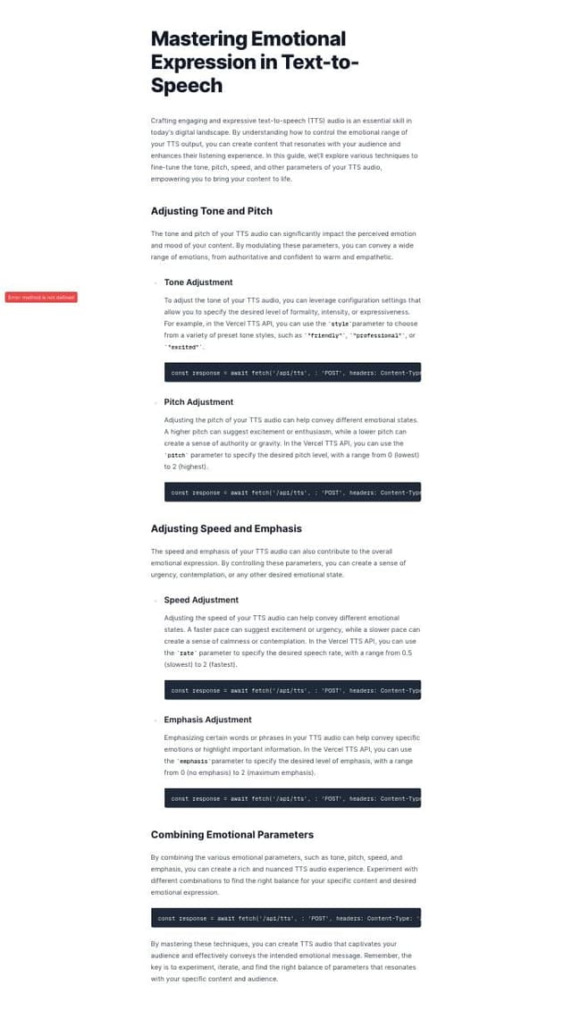 Thumbnail for prompt: https://platform.openai.com/docs/guides/text-to-speech/how-can-i-control-the-emotional-range-of-the-generated-audio