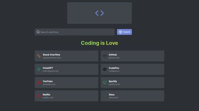 Thumbnail for prompt: Make this code in html,css,js