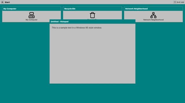 Thumbnail for prompt: Paint windows 95