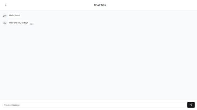 Thumbnail for prompt: "既読" next to <div className="p-2 rounded-lg bg-white shadow-sm">.