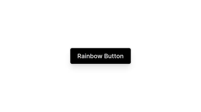 Thumbnail for prompt: the button should be black and the outline should be rainbow with a shimmering shadow