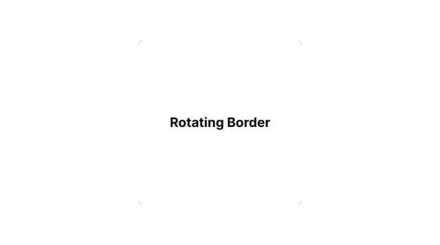 Thumbnail for prompt: border rotate tailwind css