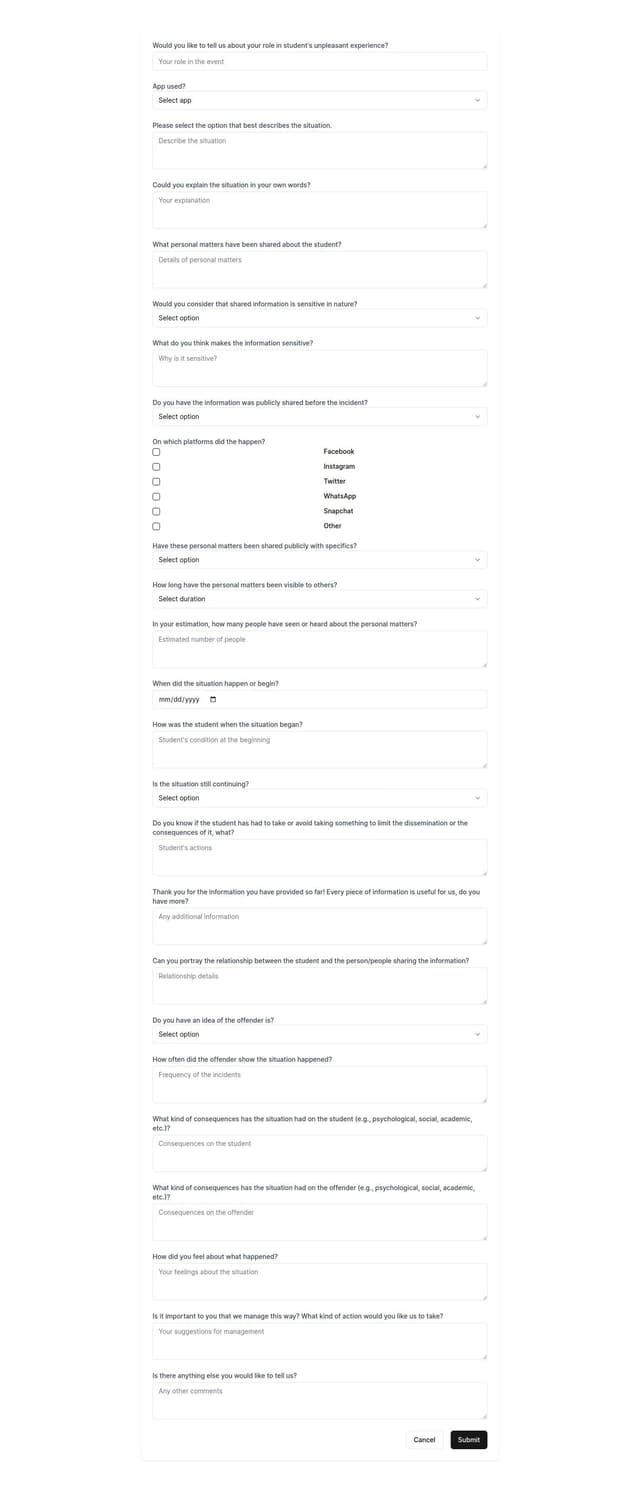 Thumbnail for prompt: questionnaire form using shadcn ui 