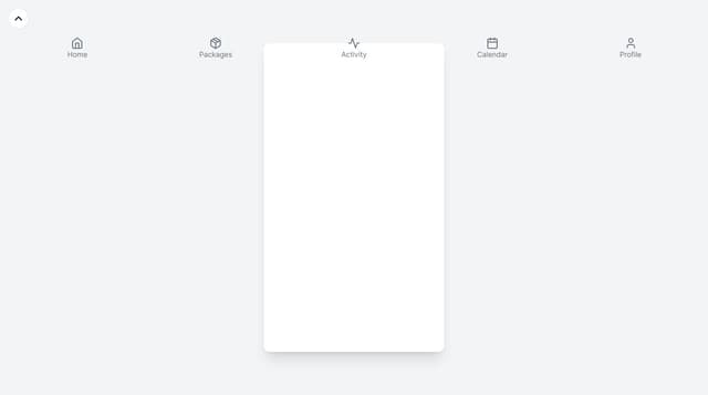 Thumbnail for prompt: Floating Action Button to Bottom Navigation Bar for mobile view
