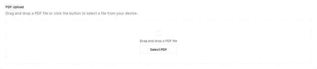 Thumbnail for prompt: add a section to list the uploaded pdf. when a pdf is selected its content can be displayed on the preview iframe