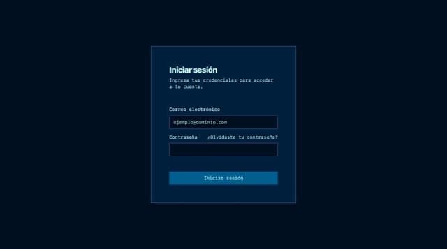 Thumbnail for prompt: una plantilla de inicio de sesion minimalista con css y htnl