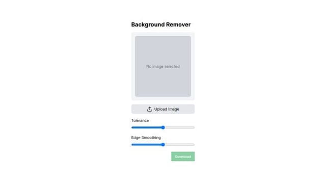 Thumbnail for prompt: a simple and efficient tool for removing the background from images, specifically designed for small graphics like emotes or icons.