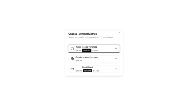 Thumbnail for prompt: make variant with discounted and not has dicount
