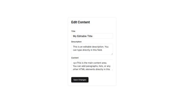 Thumbnail for prompt: When user is editing, then it should look like an input