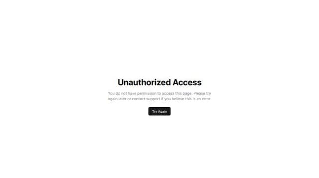 Thumbnail for prompt: create unauthorized ui