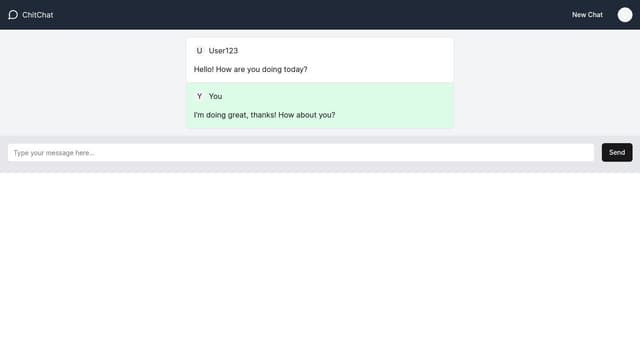 Thumbnail for prompt: Build random chat similar to chitchat.gg