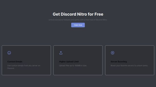 Thumbnail for prompt: create ui discord nitro free