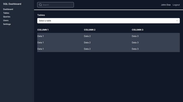 Thumbnail for prompt: make the column names white too