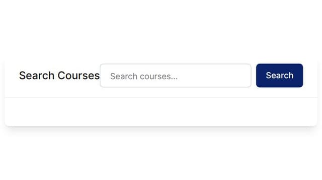 Thumbnail for prompt: On top of the table component, add a search form. Make it modern, and professional design.