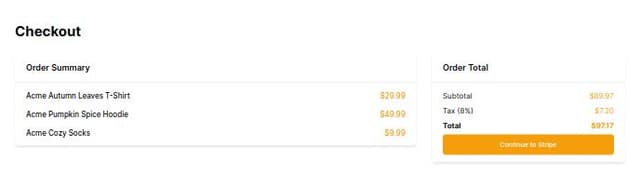 Thumbnail for prompt: like this but no quantities and add some more autumn colors