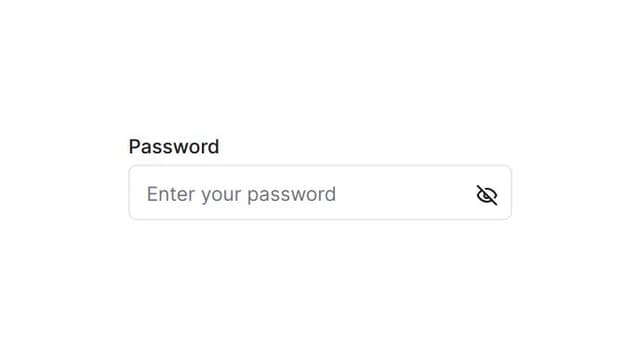 Thumbnail for prompt: make the input text appears when the eye is clicked