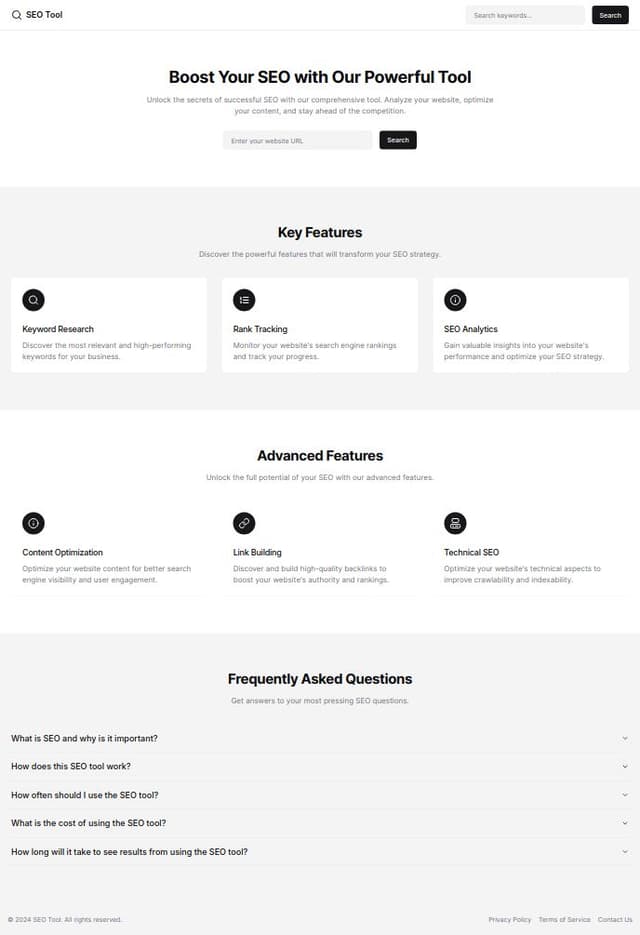 Thumbnail for prompt: add a input field and a search button, placed center