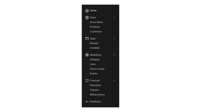 Thumbnail for prompt: Recreate this sidebar component using ShadCN