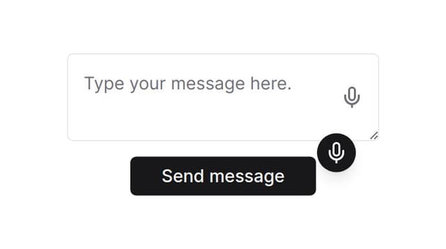 Thumbnail for prompt: Floating action button (FAB):

Implement a prominent, circular button with a microphone icon.
Often placed in the bottom right corner of the screen.