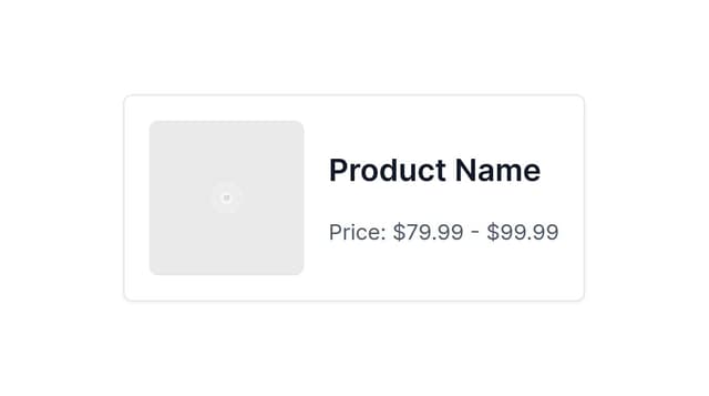 Thumbnail for prompt: the espace for the product name make it more larger.