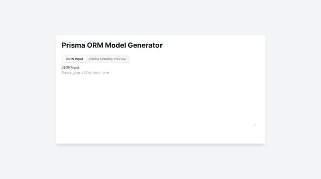 Thumbnail for prompt: add feature for drag and drop JSON File