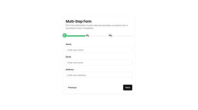 Thumbnail for prompt: make the first progress bar filled as well as the icon (add color to it)
