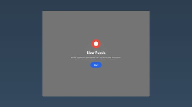 Thumbnail for prompt: Similar to the application in this link "https://slowroads.io/"