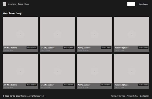 Thumbnail for prompt: make the float display more in line with the rest of the cards, similar colour / display