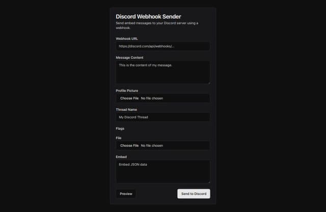 Thumbnail for prompt: We need more fied profile, thread, flags, file, embed