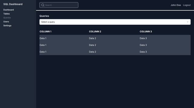 Thumbnail for prompt: Generate the "Queries" tab