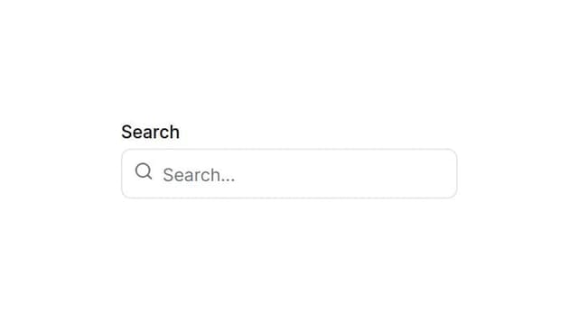 Thumbnail for prompt: i want a shadcn input field with icon
