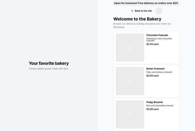 Design a responsive website for a bakery with a responsive navbar ...