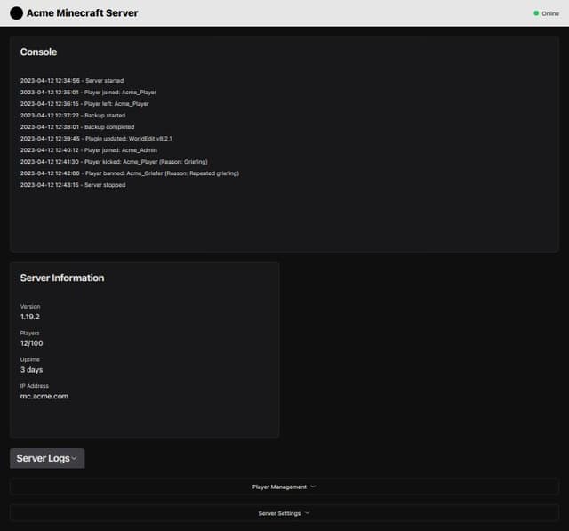 Thumbnail for prompt: Make more use of pop ups. and use space better. fit everything on 1 screen