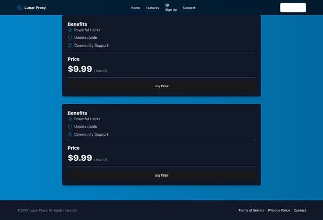 Thumbnail for prompt: put the box at the bottom and redo the entire top of the site